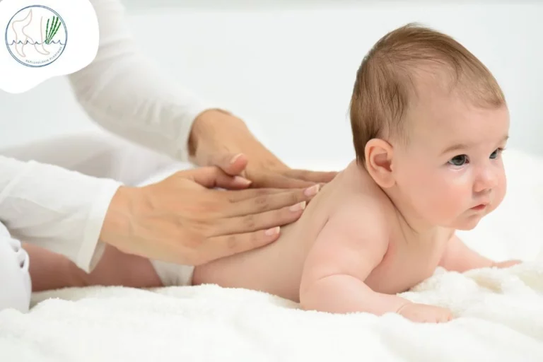 massage dos du bébé